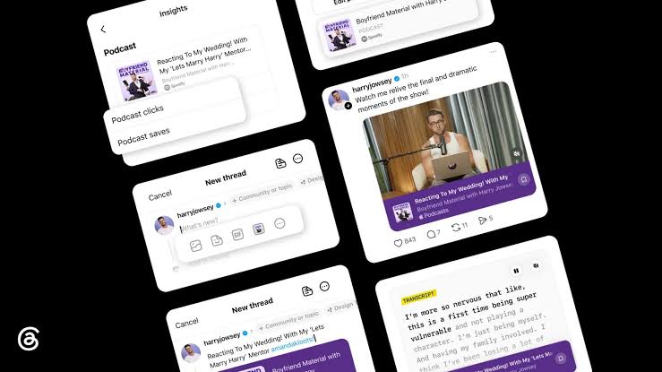 threads amplia toolkit para podcasters